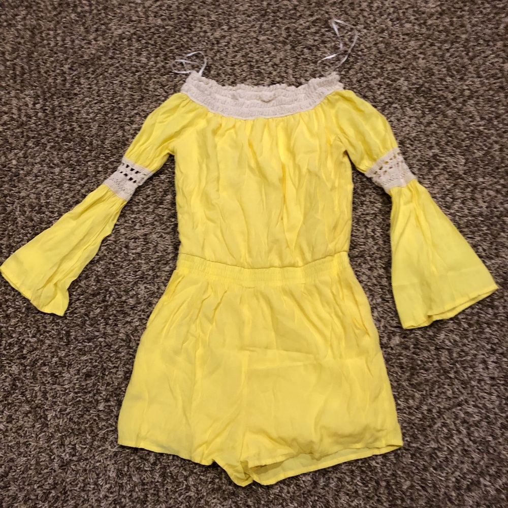 Off the shoulders romper